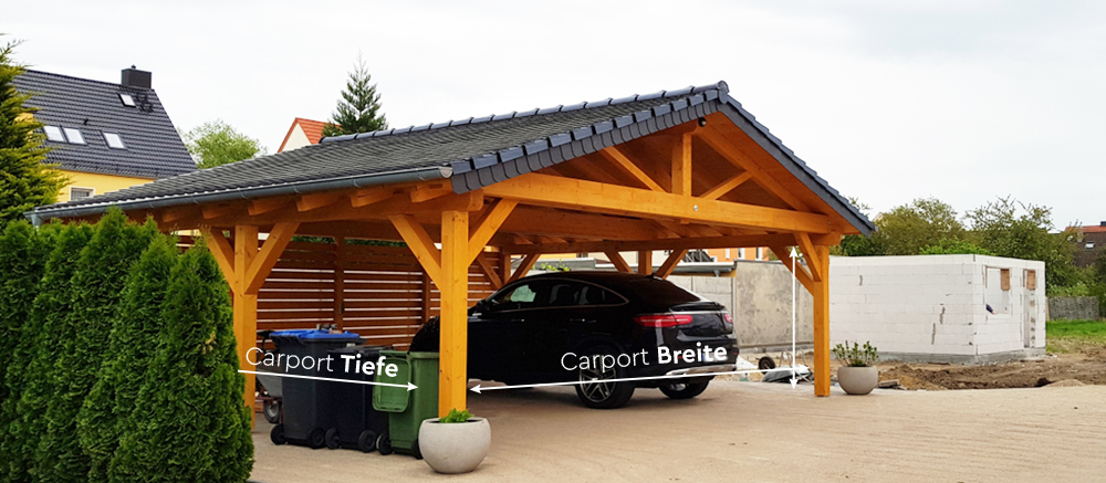 Carport Masse Rechner Welche Grosse Sollte Mein Carport Haben