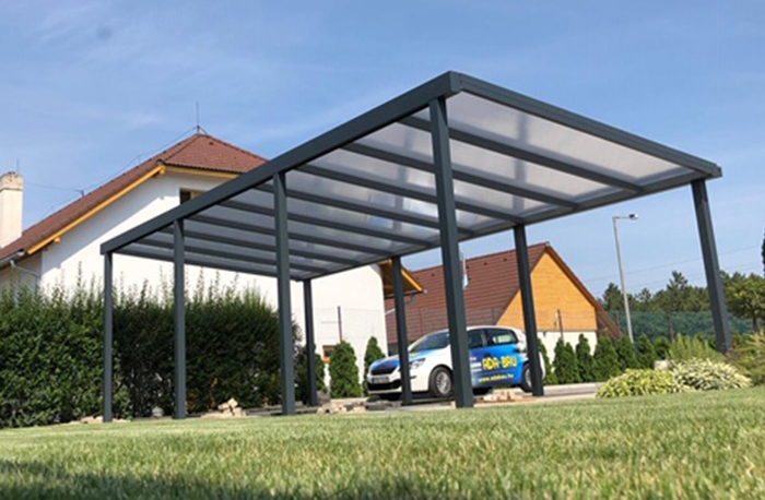 Alu Carport Konfigurator - Doppel Carport