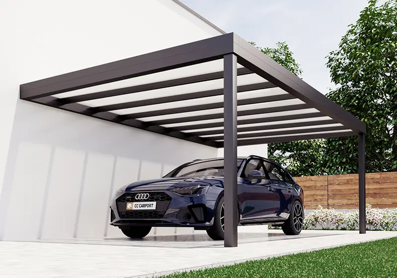 Carport Flachdach