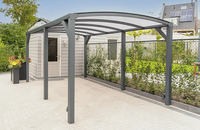 Carport freistehend Bogencarport