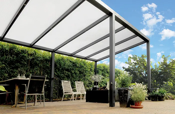Terrassenüberdachung freistehend