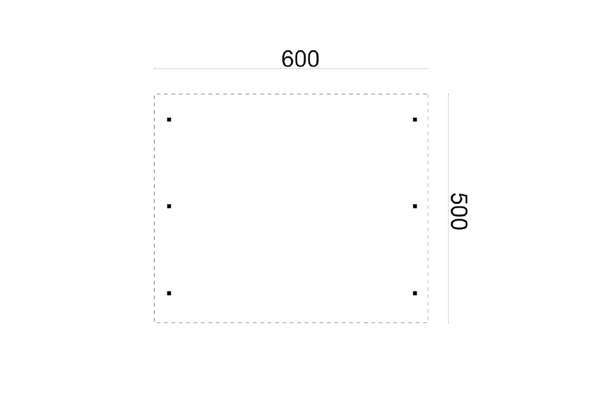 Carport Holz Doppel Plan