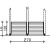 Brüstung 270 x 160 Plan