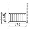 Brüstung Deckelschalung 170 Plan