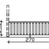 Brüstung Deckelschalung 270 Plan