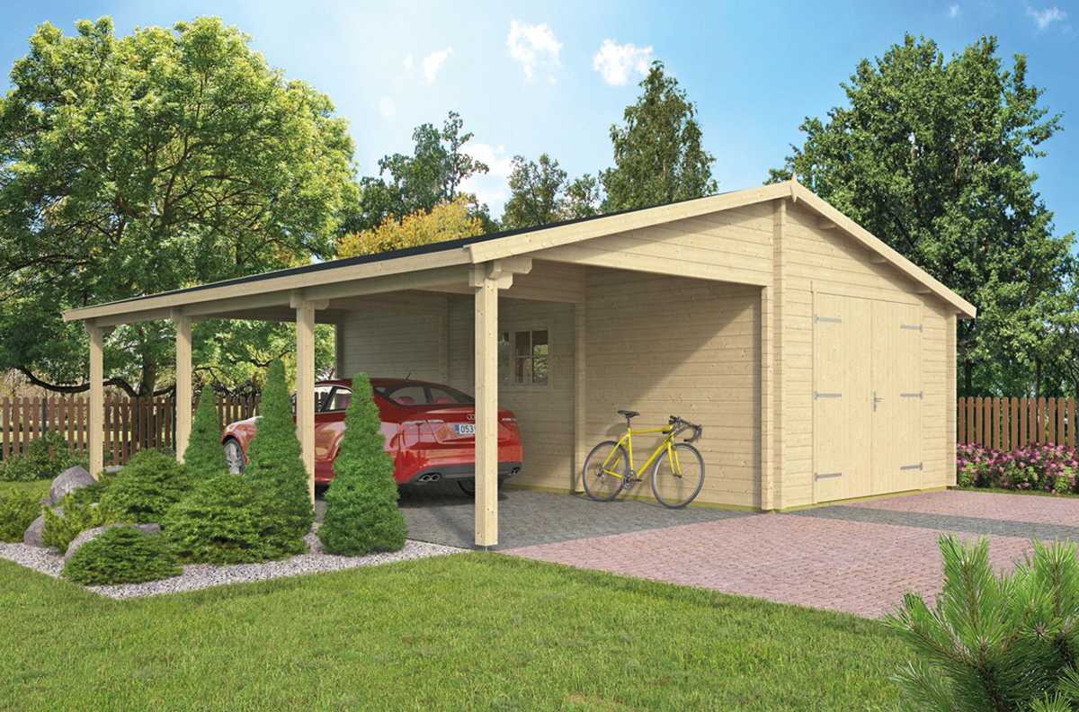 Carport Holz Garage