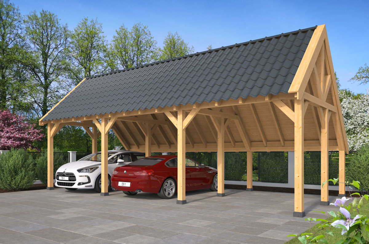 Carport Scheune 893 x 460