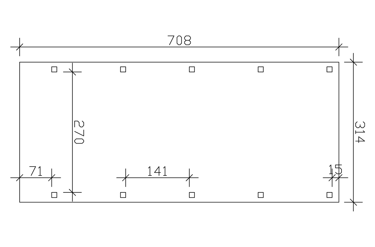 Plan 314 x 708 Melby