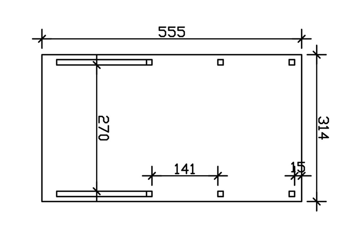 Plan 314 x 708 Melby