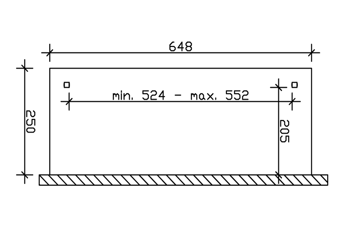 Terrassenüberdachung Teuno Plan