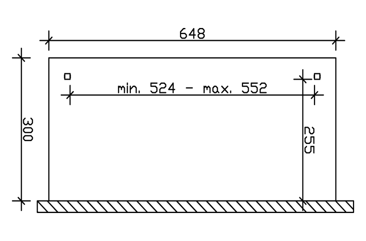 Terrassenüberdachung Teuno Plan