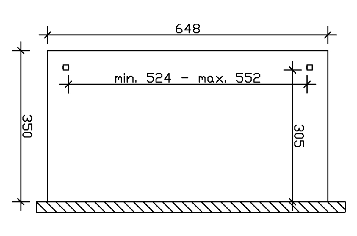 Terrassenüberdachung Teuno Plan